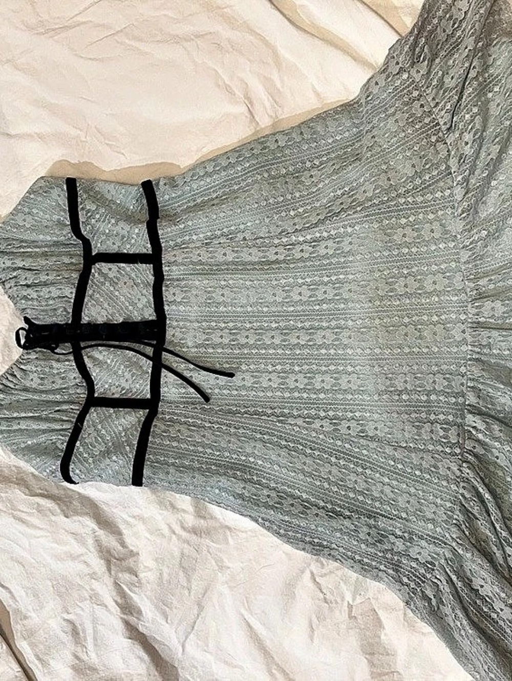 Mini Dress in blue & black Size Small urban outfitters